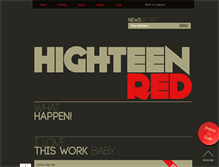 Tablet Screenshot of highteenred.com